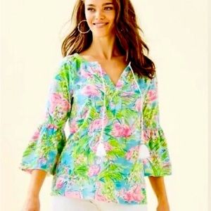 NWT Lilly Pulitzer Del Lago Tunic in Floridita
